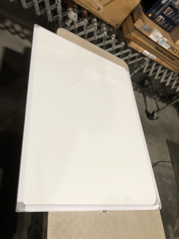 Photo 8 of ***NOT FUNCTIONAL - NONREFUNDABLE - FOR PARTS ONLY - SEE COMMENTS***
Rolling Dry Erase Board 48 x 36 - Large Portable Magnetic Whiteboard with Stand - Double Sided - White 48x36