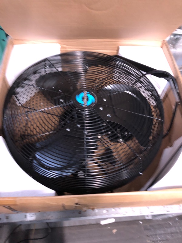 Photo 2 of **NON-REFUNDABLE** // **SALE FINAL**  PARTS ONLY***
Tornado 18 Inch Outdoor Rated IPX4 Water-Resistant High Velocity Metal Industrial Workstation Wall Mount Fan 3 Speed 4150 CFM 1/6 HP 6.6 FT Cord UL Safety Listed 18 Inch 1 Pack