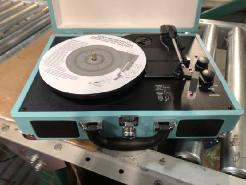Photo 1 of 
Victrola Vintage 3-Speed Bluetooth Portable Suitcase