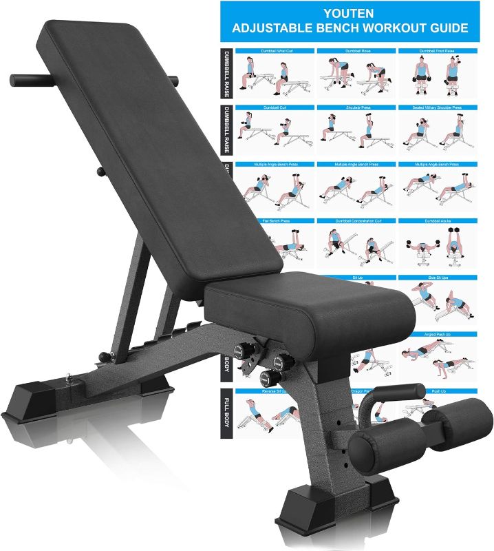 Photo 1 of 
YOUTEN 1000 LB Weight Bench Heavy Capacity