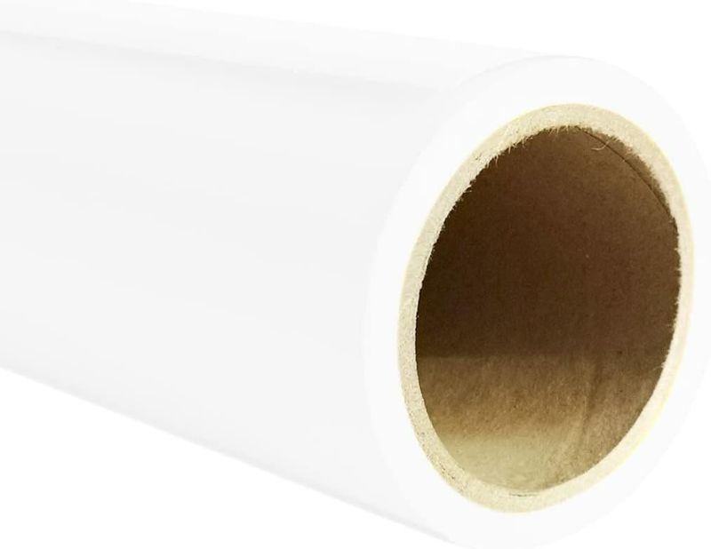 Photo 3 of Phsureo Seamless Photo Photography Backdrop Paper, Photo Background Paper Roll (53" x16‘, Bright White)