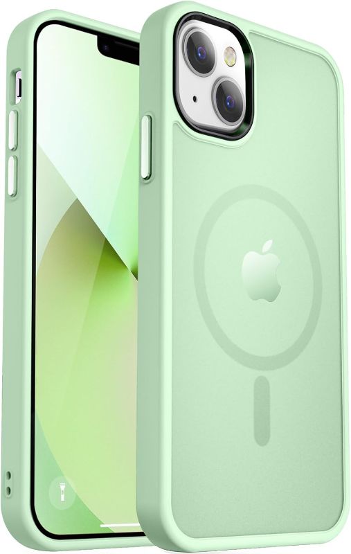 Photo 1 of *COLOR DIFFERENT SEE PHOTOS* Strong Magnetic for iPhone 14 Case/iPhone 13 Case, [Compatible with Magsafe] [Military-Grade Protection], Slim Shockproof Translucent Matte Case 