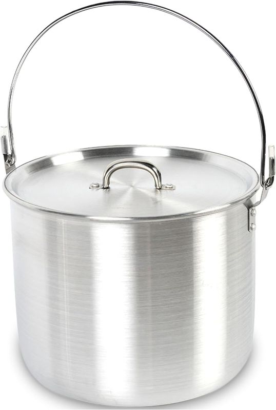 Photo 1 of AceCamp Tribal Pot Aluminum Cooking Pot with Folding Handle (8 Liter)