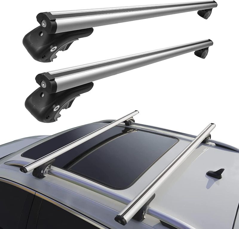 Photo 1 of ***PARTS ONLY***
KYX Universal Roof Rack Crossbars for Raised Side Rails with Gap, 34.5"-51.2"