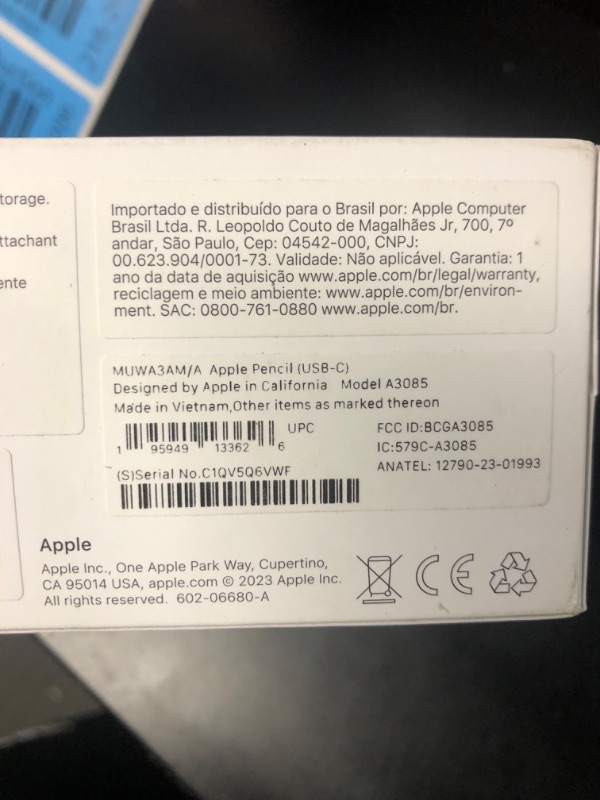 Photo 3 of FACTORY SEALED* Apple Pencil (USB-C)