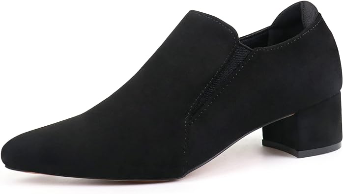 Photo 1 of Ortho+rest Women Office Slip On Pointed Toe Heels with Elastic Panels for Sensitive and Bunions Feet 8 