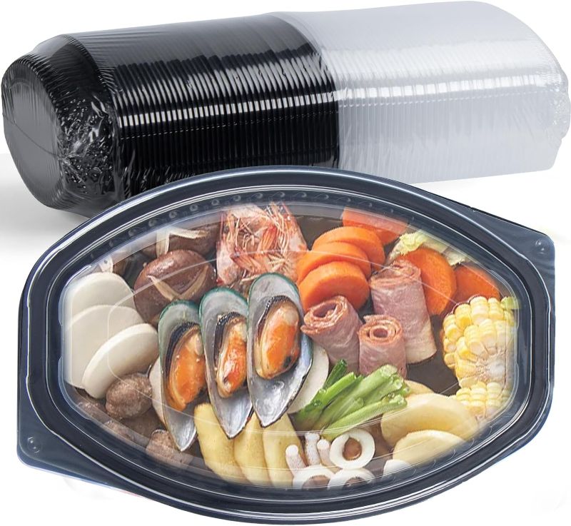 Photo 1 of * STOCK IMG AS REF* Yangrui 40 pack 32 oz 1 compartment food containers