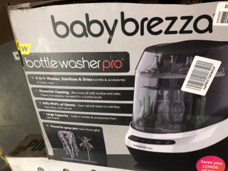 Photo 1 of Baby Brezza Bottle Washer Pro - Baby Bottle Washer, Sterilizer + Dryer - All in One Bottle Cleaner Machine Replaces Tedious Bottle Brushes and Hand Washing