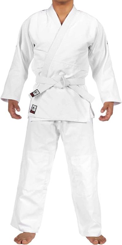 Photo 1 of FUJI Single Weave Training Judo Gi Uniform - Kids & Adults Cotton Training Gi for Judo and Karate 3