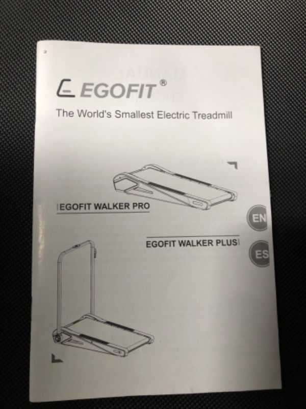 Photo 3 of ***MISSING REMOTE AND POWER CORD - SEE COMMENTS***
Egofit Walker Pro Under Desk Treadmill Walking Pad Small Compact Walking Treadmill with Incline 5° Fit Standing Desk