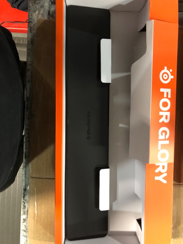 Photo 1 of SteelSeries Apex Pro Mechanical Gaming Keyboard – Adjustable Actuation Switches & Aerox 5