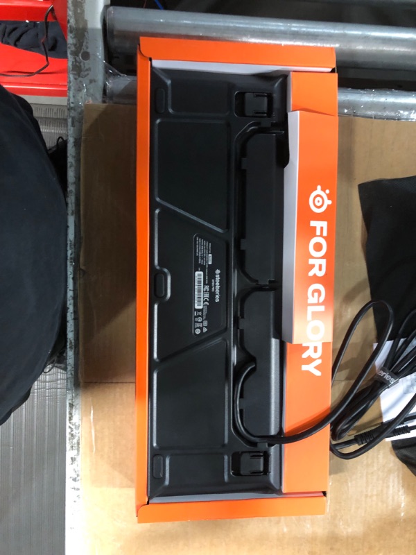 Photo 1 of SteelSeries Apex Pro Mechanical Gaming Keyboard – Adjustable Actuation Switches & Aerox 5