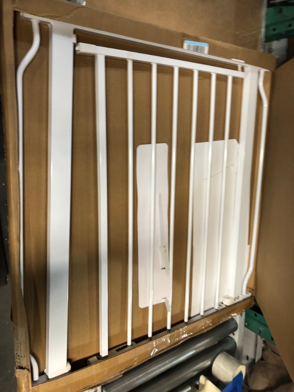 Photo 1 of BalanceFrom Easy Walk-Thru Safety Gate for Doorways and Stairways with Auto-Close/Hold-Open Features, 29.1 - 33.8" Wide