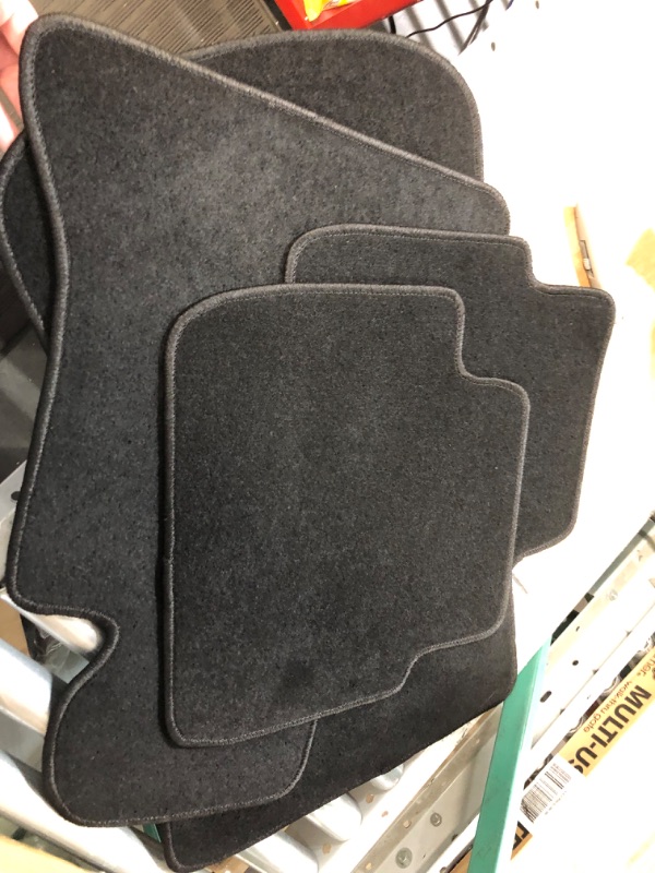 Photo 1 of Floor Mats Compatible with 1998-2006 BMW 3 Series E46, Nylon Black Let Right Front Rear 4PCS Set Carpet