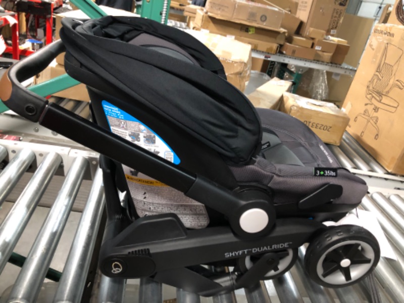 Photo 1 of [USED]
Shyft DualRide with Carryall Storage Infant Car Seat and Stroller Combo (Boone Gray)