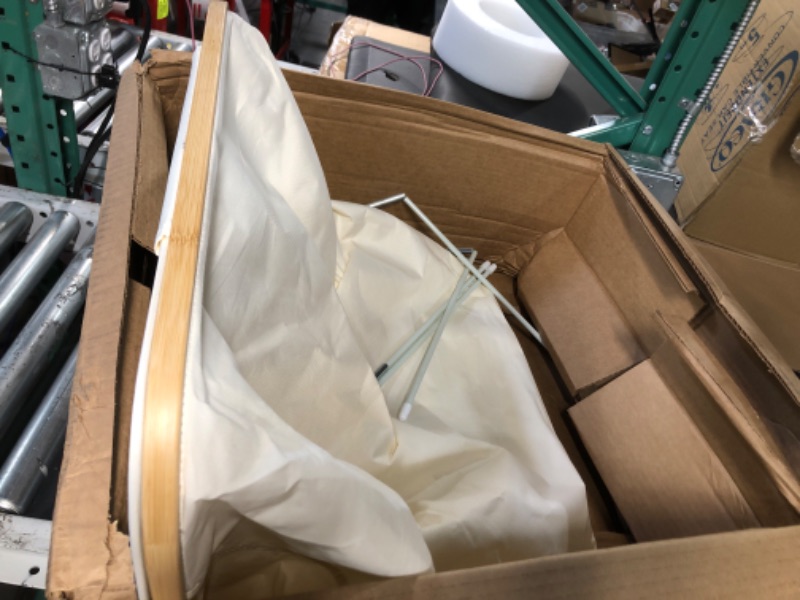 Photo 1 of 150L Laundry Basket with Lid, 