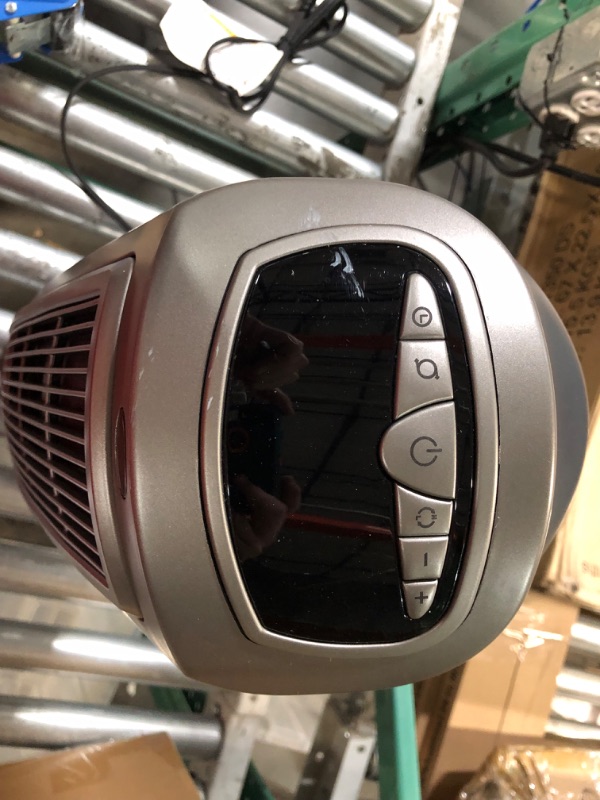 Photo 4 of Lasko 1500W Digital Ceramic Space Heater with Remote, 755320, Silver