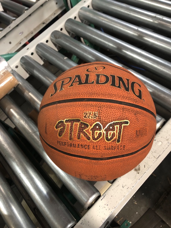Photo 2 of (READ FULL POST) Spalding Street Outdoor Basketball Youth Size 5, 27.5"