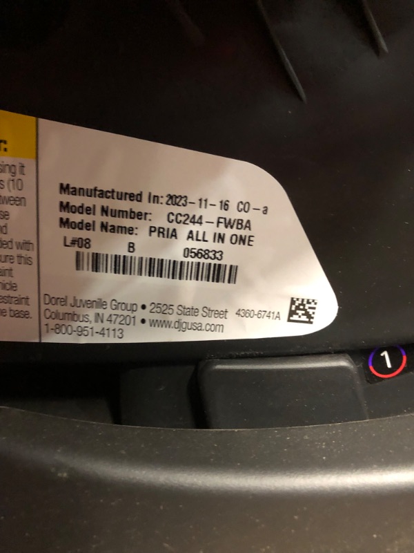 Photo 1 of **SEE NOTES Maxi-Cosi Pria 3 in 1 Convertible Forward and Rear Facing Child Car Seat with Adjustable Harness and Headrest for Kids 4 to 100 Pounds, Pink Rose Pink Sweater