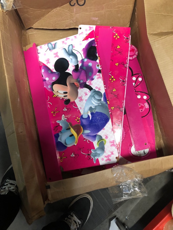 Photo 3 of [FOR PARTS, READ NOTES] NONREFUNDABLE
Delta Children Interactive Wood Toddler Bed - Greenguard Gold Certified, Disney Minnie Mouse Minnie Mouse Toddler Bed