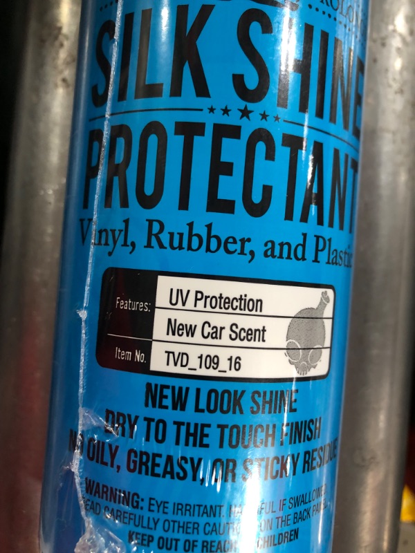 Photo 2 of Chemical Guys TVD_109_16 Silk Shine Spray-able Dry-To-The-Touch Dressing and Protectant for Tires, Trim, Vinyl, Plastic and More, Safe for Cars, Trucks, Motorcycles, RVs & More, 16 fl oz 16 oz Silk Shine