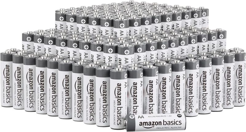 Photo 1 of Amazon Basics 40-Pack AA Alkaline Industrial Batteries