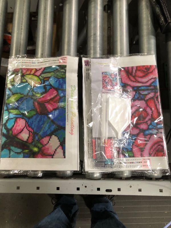 Photo 2 of **NON-REFUNDABLE PACK OF 2** Rose Flower Paint by Numbers