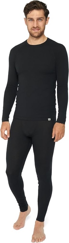 Photo 1 of Danish Endurance Merino Wool Base Layer Set for Men