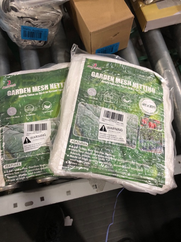 Photo 2 of **NON-REFUNDABLE PACK OF 2** Garden Netting, Jevrench Durable Ultra Fine Garden Netting (4ft x 25ft)