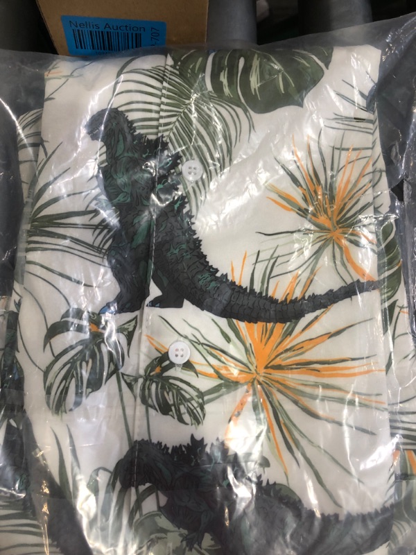 Photo 3 of **STOCK IMAGE FOR STYLE REFERENCE** Godzilla Hawaiian Shirts for Men Women M