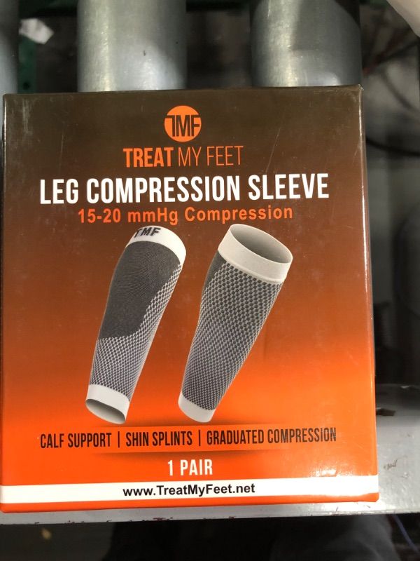 Photo 2 of Leg & Calf Compression Sleeve (1 Pair) Shin Splint & Calf Pain Relief