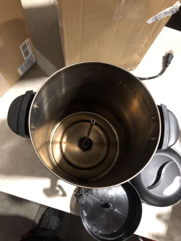 Photo 5 of ***NONREFUNDABLE - NOT FUNCTIONAL - FOR PARTS ONLY - SEE COMMENTS***
Elite Gourmet CCM040 Stainless Steel 40 Cup Coffee Urn