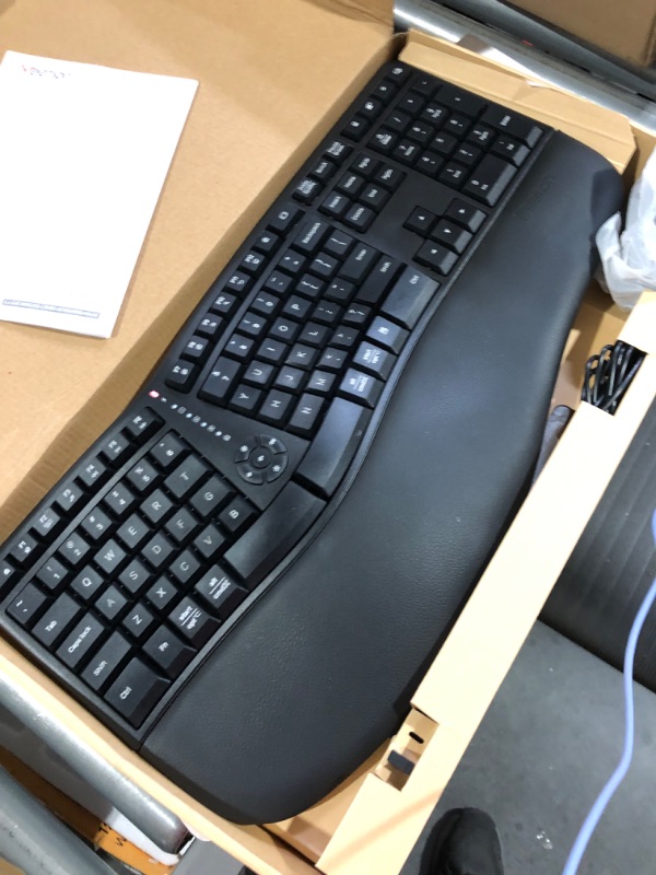 Photo 2 of MEETION Ergonomic Wireless Keyboard and Mouse