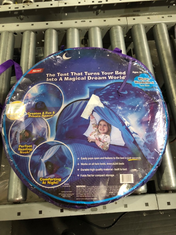 Photo 2 of As Seen On TV DreamTents Fun Pop Up Tent- Winter Wonderland- Twin Size (w/ Light)