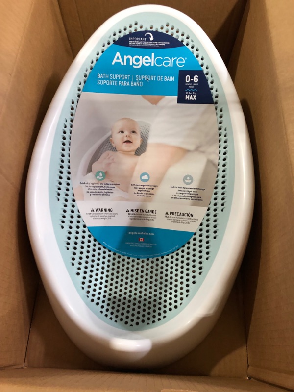 Photo 2 of Angelcare Baby Bath Support (Aqua) | Ideal for Babies Less than 6 Months Old