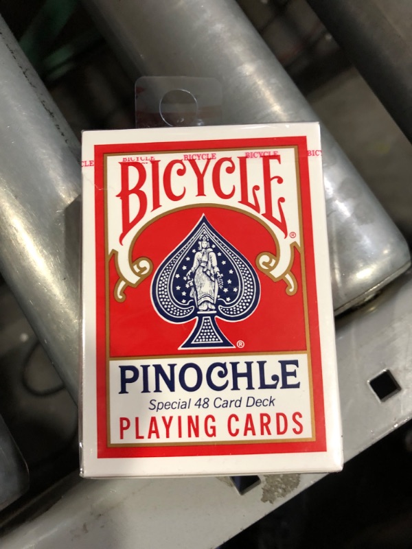 Photo 1 of **NON-REFUNDABLE PACK OF 4** Bicycle Pinochle Playing Cards