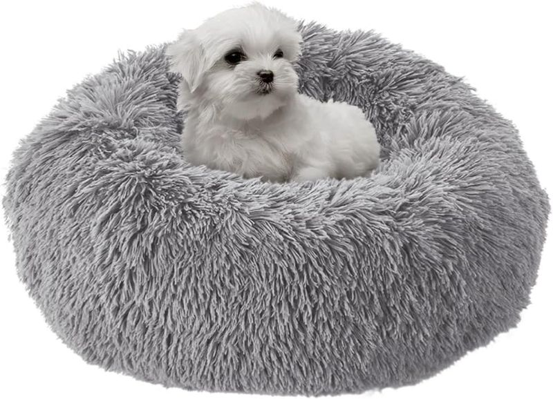 Photo 1 of **GENERIC ITEM, STOCK IMAGE FOR REFERENCE** Calming Donut Bed for Dogs and Cats Small