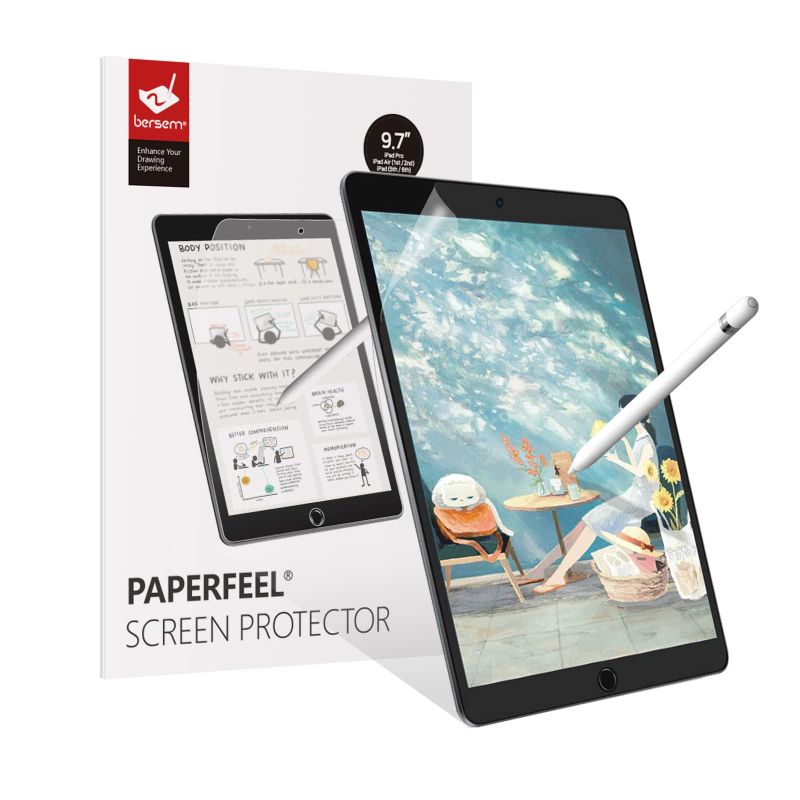 Photo 1 of **NON-REFUNDABLE PACK OF 3** bersem [2 Pack Paperfeel Screen Protector 