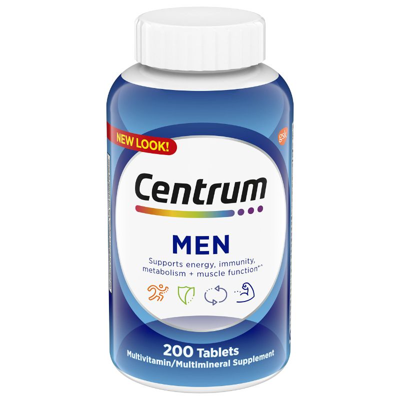 Photo 1 of **NON-REFUNDABLE FOOD PRODUCT** Centrum Multivitamin for Men 200 Count (Pack of 1)