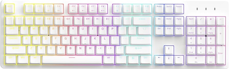 Photo 1 of FE87/104 RGB Mechanical Keyboard, Hot Swappable Gaming Keyboard