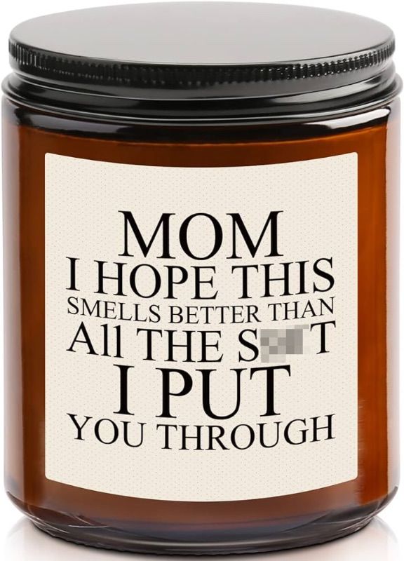 Photo 1 of **NON-REFUNDABLE BUNDLE OF 2** Funny Gifts for Mom, Funny Scented Candles For Mother's Day