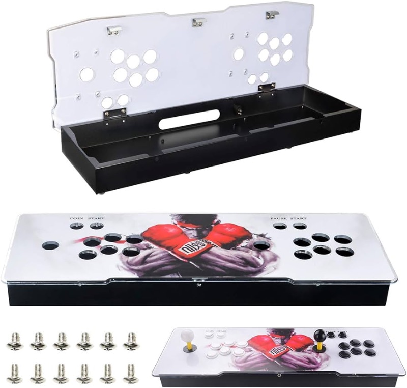 Photo 1 of DIY Acrylic Panel and Metal Arcade Case kit for 2 Player