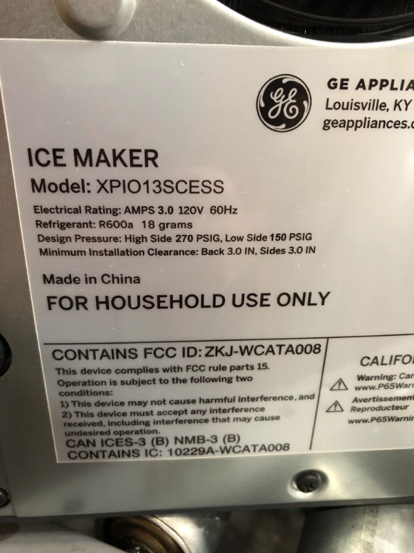 Photo 3 of GE Profile Opal 2.0 | Countertop Nugget Ice Maker with Side Tank