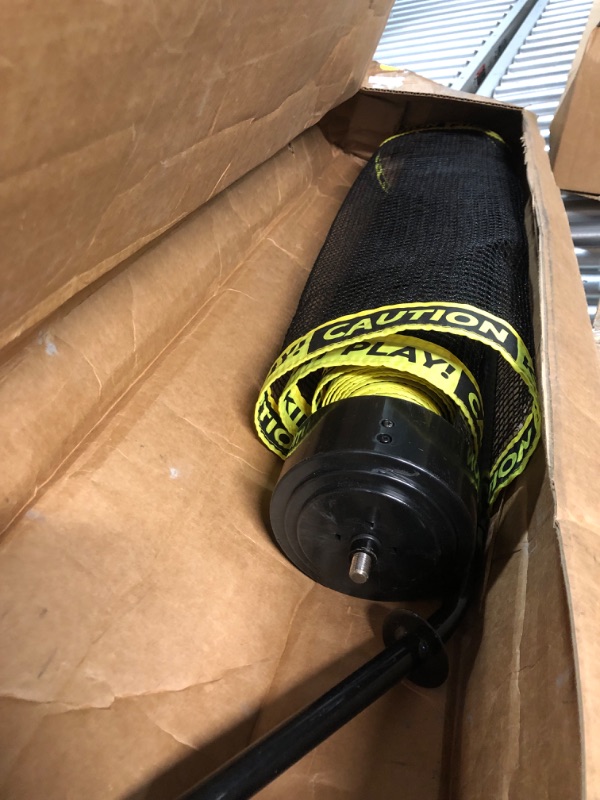 Photo 1 of Franklin Sports Retractable Driveway Barrier– Visual Safety Barrier – Adjustable up to 20 feet– Easy Setup