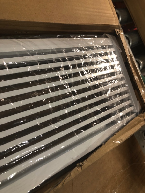 Photo 3 of Linear Bar Air Grille 28" X 6", Aluminum Air Supply/Return 28.8"w X 6.8"h]