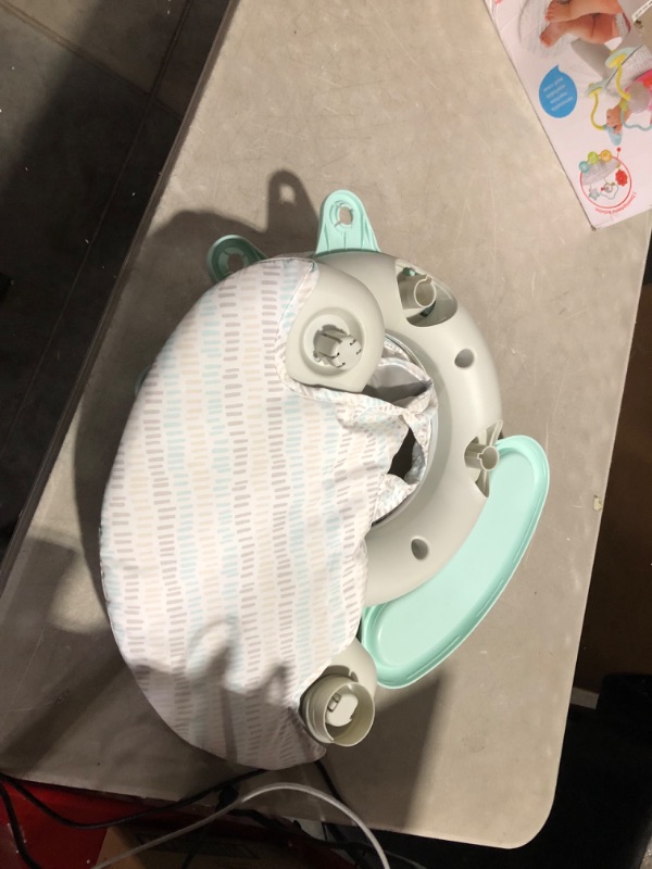 Photo 1 of ***USED - LIKELY MISSING PARTS - UNABLE TO VERIFY FUNCTIONALITY***
Skip Hop 2-in-1 Sit-up Activity Baby Chair, Silver Lining Cloud Infant Seat