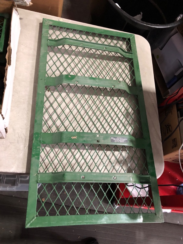 Photo 5 of **HEAVY USE**
Gorilla Carts Steel Garden Cart with Removable Sides, Green, 400 lb