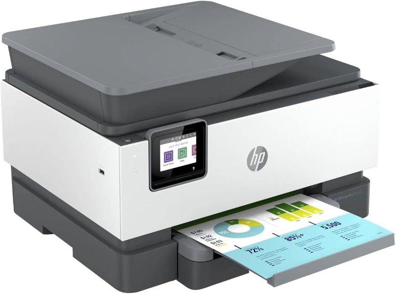 Photo 1 of ***NONREFUNDABLE - NOT FUNCTIONAL - FOR PARTS ONLY - SEE COMMENTS***
HP OfficeJet Pro 9015e Wireless Color All-in-One Printer with bonus 6 months Instant ink with HP+ (1G5L3A),Gray