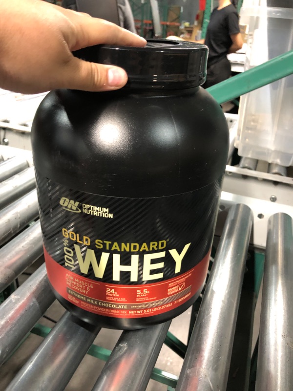 Photo 2 of 03/2025/ non refundable //Optimum Nutrition Gold Standard 100% Whey Protein Powder, Extreme Milk Chocolate, 5 Pound (Packaging May Vary) chocolate 5 Pound (Pack of 1)