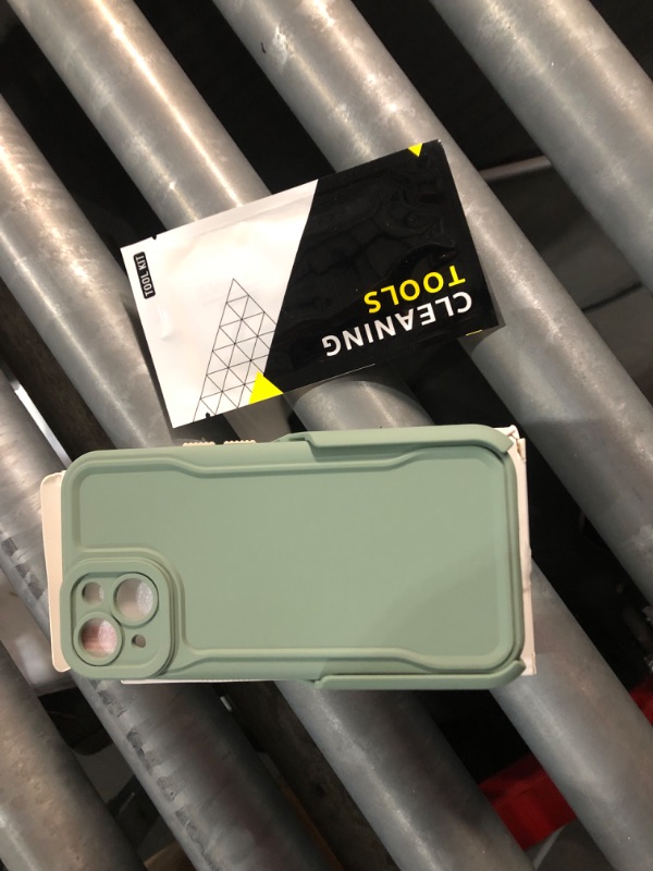 Photo 1 of for iPhone 14 Case with Screen Protector Shockproof Armor iPhone 14 Case with Holster Green Belt Clip Safe Wireless Charging iPhone 14 Case Military Grade iPhone 14case (Green)
